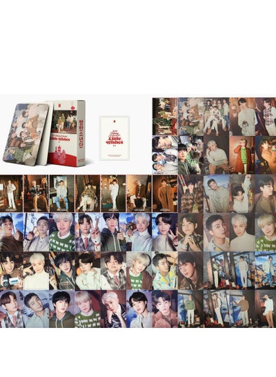 اشتري 54-Piece BTS Kpop Bangtan Boys 2021 Holiday Collection： Little Wishes Card Photocards Set في السعودية