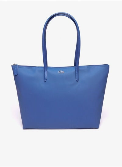 Buy Lacoste Women's L.12.12 Concept Zip Blue Tote Bag, NF1888PO Blue Shopping Bag for Women in Saudi Arabia