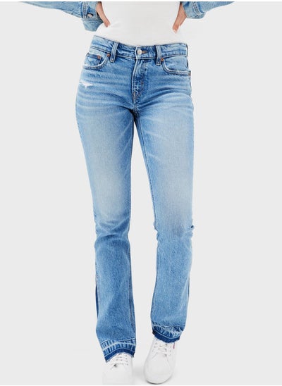 Buy Flared Bottom Jeans in UAE