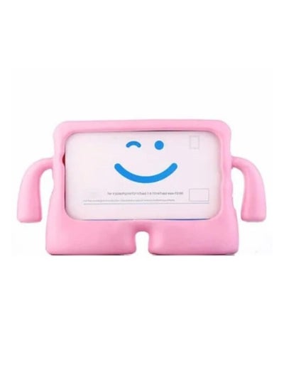 Buy Cartoon design protection cover for Samsung Galaxy Tab A  /T580 , shockproof and suitable for children (Pink) in Egypt