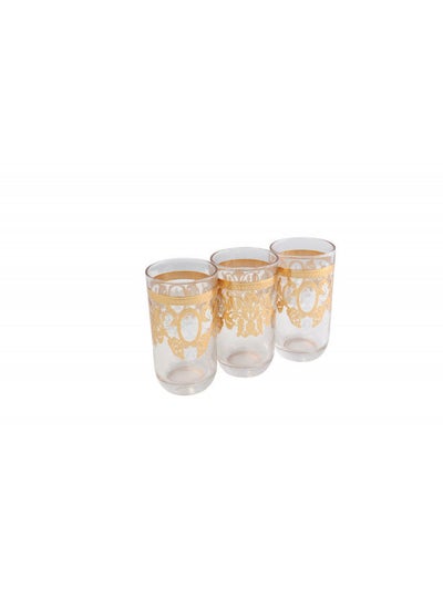 Buy 3 Pcs Moroccan Tea Cups Set in Saudi Arabia