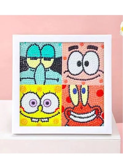 Buy Creative DIY children's brick painting educational toys in Saudi Arabia