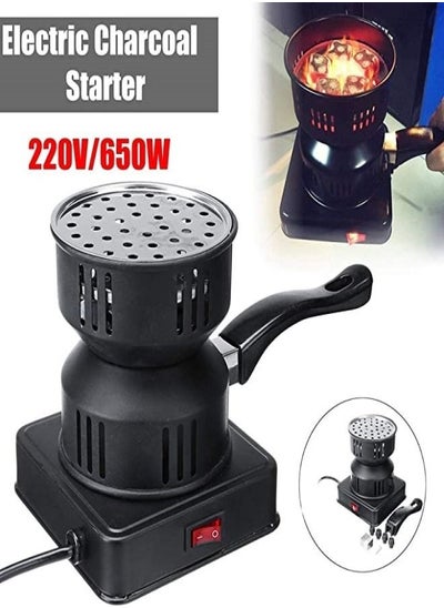 Buy Heater Stove Charcoal Burner 600.0 W ZD-A71 black in UAE