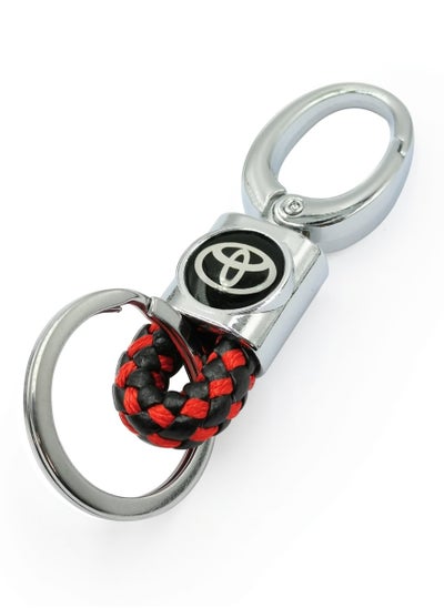 Buy Toyota Logo Keychain Lobster Claw Clasp Car Key Chain in Saudi Arabia