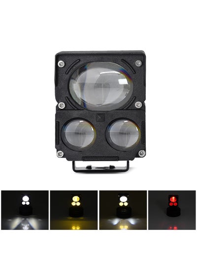 اشتري LED Light Pods for Trucks 60W 4 Modes of Lighting Motorcycle Fog Lights DRL Mini LED Driving Lights for Cars Tractor Off Road Boat Marine IP67 في السعودية