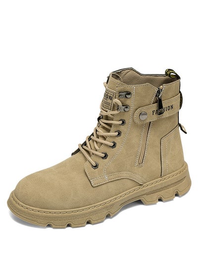 اشتري Men's Outdoor Fashion High Top Casual Boots في السعودية