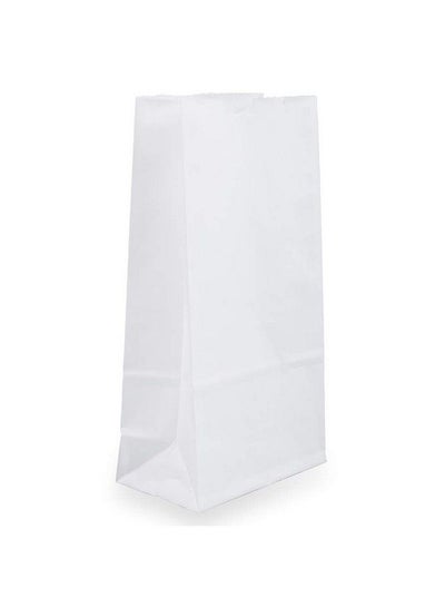 Buy 100% Recycled Snack Lunch Bags Small (4 1 8 X 8 X 2 1 4) White Kraft Grocery Bags 25 Pack in UAE