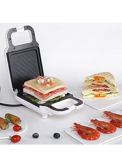 اشتري Ultimate 3-in-1 Multifunctional Breakfast Machine: Waffle Maker, Toaster, Sandwich Press | Easy 3-Minute Breakfast, Intelligent Operation, Dual Lights | Fat-Reducing Cooking, Portable & Efficient في الامارات