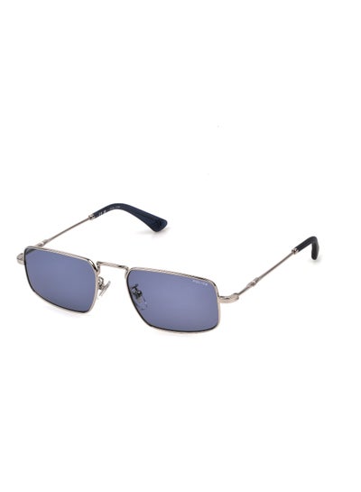 Men's Square Shape Stainless steel Sunglasses SPLN31M53579Y Lens