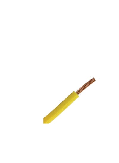 اشتري Oman Cable 1.5mm Single Core Wire-100 Yards-Yellow في الامارات