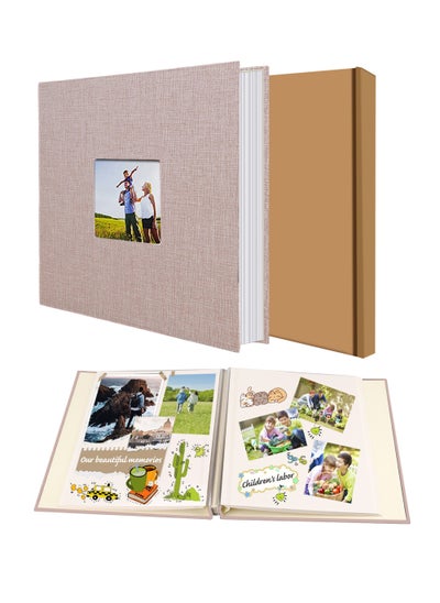 اشتري Hardcover DIY Magnetic Self Adhesive Photo Album في الامارات