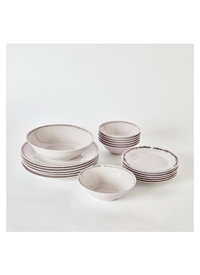 Buy Bristol 20-Piece Dinner Set 27 x 2 x 27 cm in Saudi Arabia