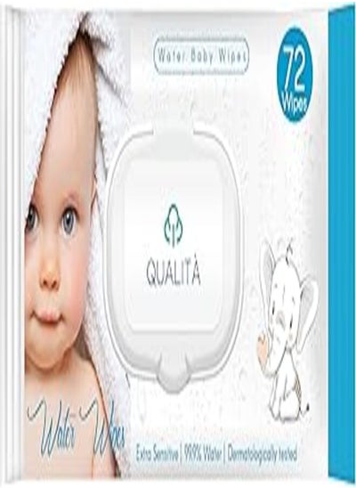 اشتري Qualita baby wipes 72 wipes في مصر