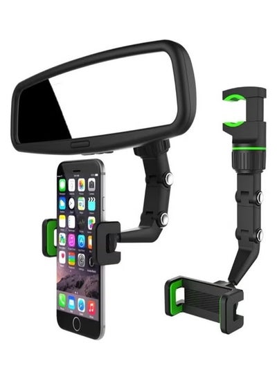 Buy Universal Clip Cellphone Holder Black/Grey/Green in UAE