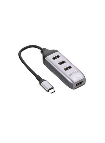 Buy ONTEN USB-C to HDMI Adapter with USB3.0 Hub in Egypt