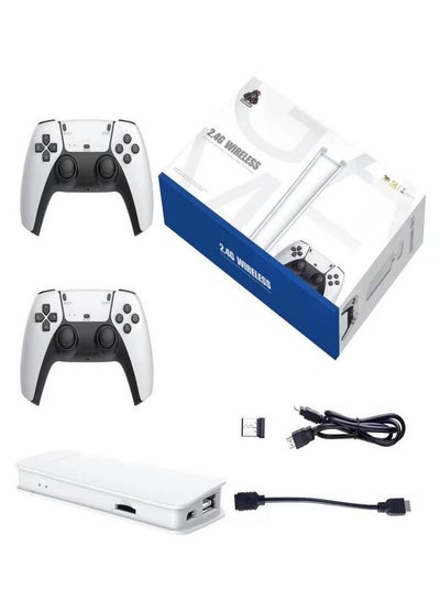 Buy Playstation5 HD Tv Game Console with 64gcard 20 000 Games 2 Dual Joystick Controllers Wireless 2 4ghz Connection USB Charging Ultimate Gaming Experience in Saudi Arabia
