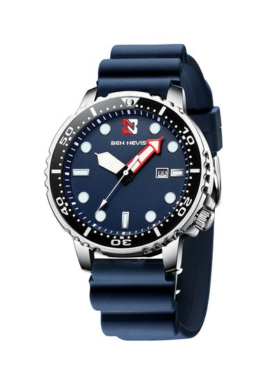 اشتري Waterproof Quartz Wrist Watch for Men - BN3010G-BlueBlack في الامارات