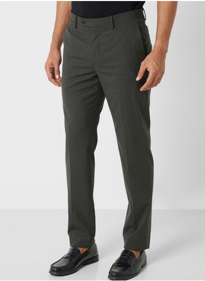 Buy Stretch fabric slim-fit suit trousers in Saudi Arabia