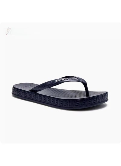 اشتري Unisex Minimalist Slippers Men Non-slip SummerDark blue Dark blue في السعودية