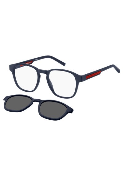 Buy Men's UV Protection Sunglasses Th 2085/Cs Blue 45 - Lens Size: 50 Mm in UAE