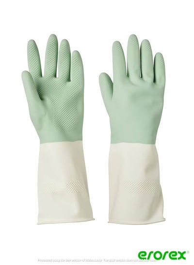 Buy Cleaning gloves green colour small in Saudi Arabia