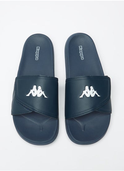 اشتري Men's Embossed Slip-On Slides في السعودية