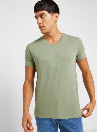 اشتري Essential V-Neck T-Shirt في الامارات