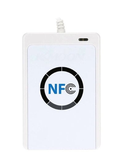 Buy NFC Intelligent Card Reader Writer With Cards White in Saudi Arabia