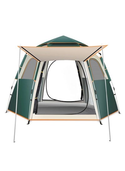 Buy Outdoor Portable Automatic Pop Up Instant Rainproof Camping Tent 280 x 240 x 158 cm in UAE
