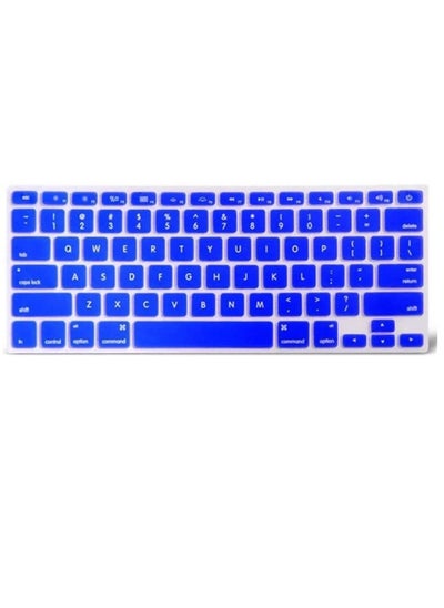 Buy Ntech English Language Silicone Keyboard Cover for A1466 A1369 MacBook Pro 13/15/17in A1278/A1425/A1502/A1286/A1398 US Layout in UAE