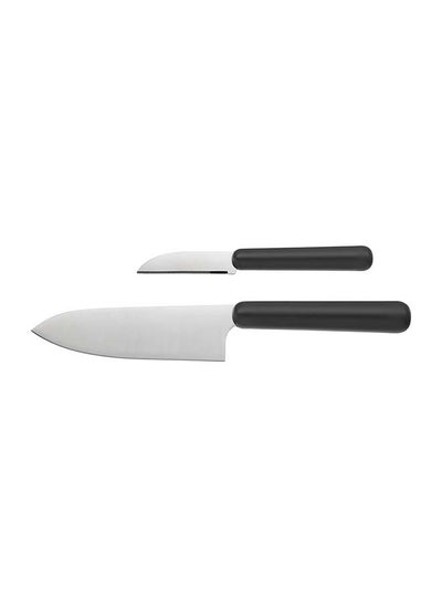 Buy 2Piece Knife Set, Grey in Egypt