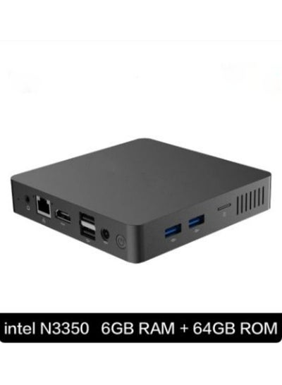 Buy Mini PC M2 Desktop Laptop Intel Celeron N3350 6G RAM 64G ROM USB3.0 Win10 WiFi Bluetooth 4.2 in Saudi Arabia