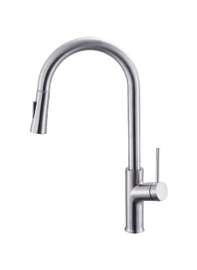 Buy Elegant and Modern Design Stainless Steel Kitchen Mixer Nickel 1 x 1 x 1 cm JS-K090N in Saudi Arabia