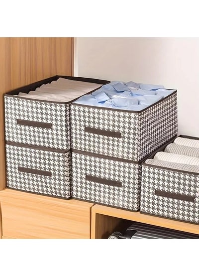 Buy Foldable Dustproof Clothes Storage Box 44*30*20cm in Egypt