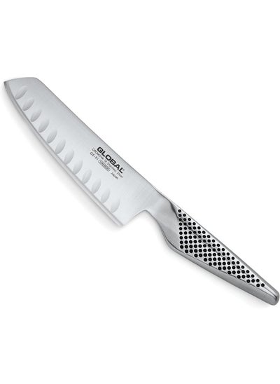 Buy Fluted Vegetable Knife, 14cm. Stainless Steel. Ergonomic Dimpled handles ensures safe grip. Perfectly Balanced. Handcrafted in Japan. in UAE