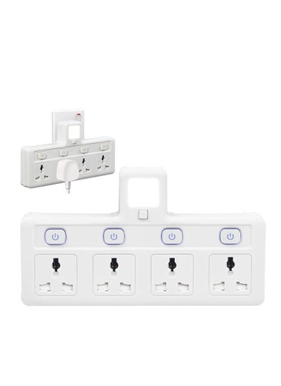 Buy Tycom Power Adapter Multi Plug Extension with 4 Ways Night Light, Extender Wall Charger Socket Multiple Electrical Outlet Adaptor, Charging Station for Home, Office -4 Way Night Light in UAE