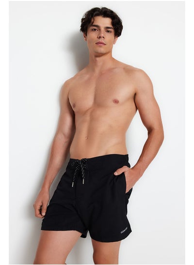 Buy Black Men's Standard Length Sea Shorts in Egypt