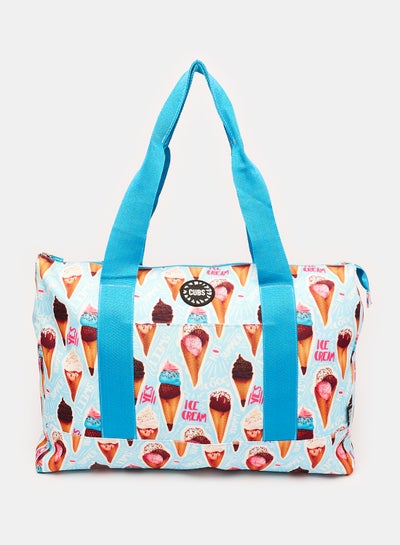 Buy Ice Cream & Blue WaterColors tote woman bag in Egypt