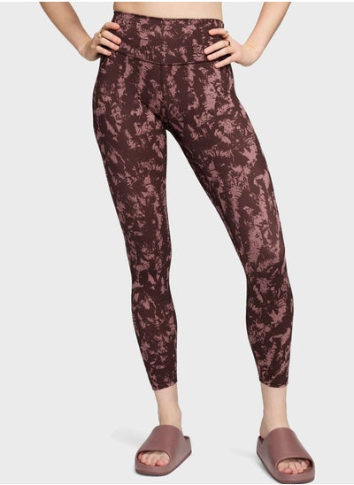 Buy 7/8 All Over Printed High Rise Dri-Fit Tights in Saudi Arabia