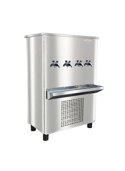 Generaltec Stainless Steel Floor-Standing Water Cooler, 4 Taps, 90 ...