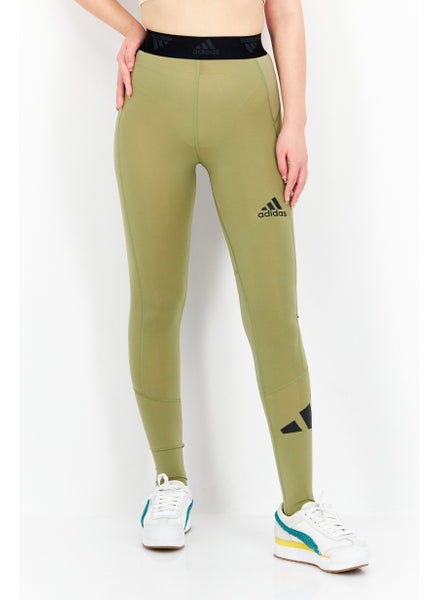 اشتري Women Sportswear Fit Training Leggings, Light Olive في الامارات