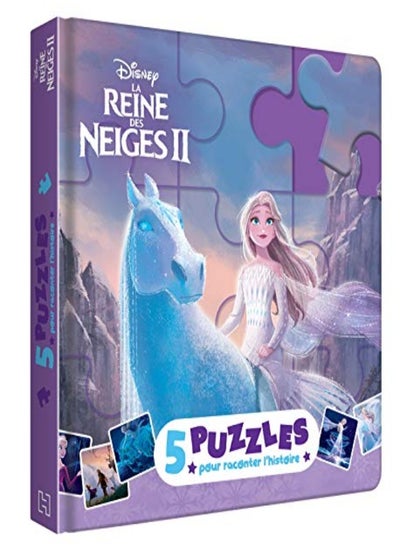 Buy LA REINE DES NEIGES 2 - MON PETIT LIVRE PUZZLE - 5 PUZZLES 9 PIECES - DISNEY in UAE