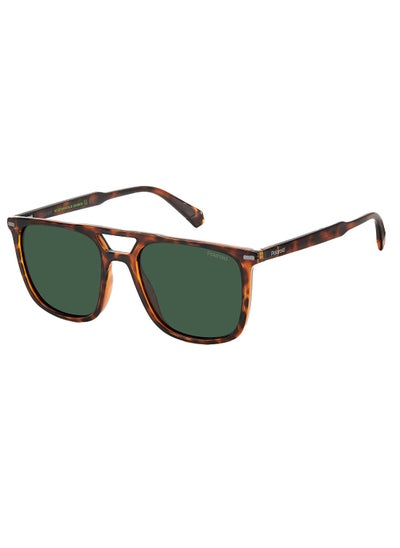 Buy Women Square Sunglasses PLD 4123/S  HVN 53 in Saudi Arabia