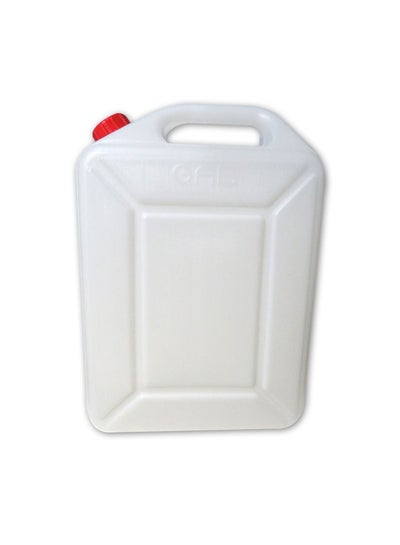 Buy GAB Plastic, Clear Plastic Water Gallon, 20 liters, Clear Water Gallon, Plastic Gallon, Plastic Jerrycan, Clear Fluid Container, Water Storage, Liquid Container, Reusable, Sturdy, BPA-free Plastic in UAE