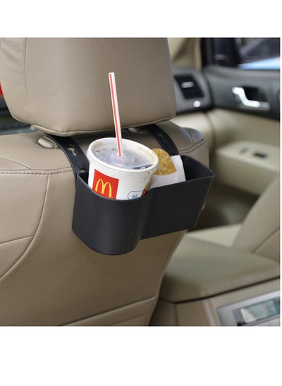 Buy Car Cup Holder, Car Rear Seat Cup Holder With Headrest Hook, Universal Suspension Car Beverage Holder, Multifunctional Car Cup Holder For Car Travel Accessories in UAE