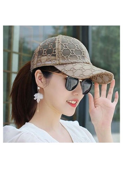 Buy Women's Baseball Caps, Adjustable Breathable Mesh Sun Visor for Sports Golf Mesh Sun Visor in UAE