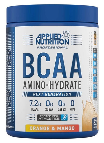 Buy BCAA Amino Hydrate Orange Mango 32 Servings 450G in UAE