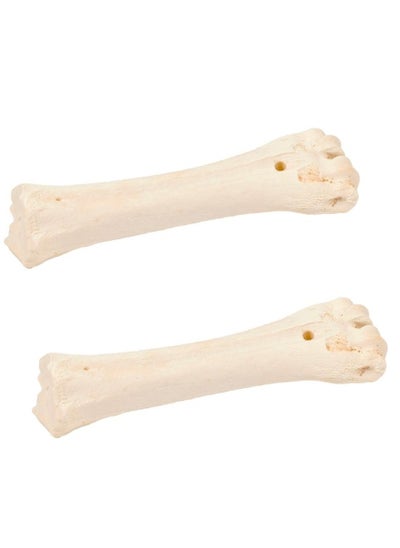 اشتري 2Pc Delicious Beef Chew Bone Filled With Calcium Meat For Dogs في الامارات