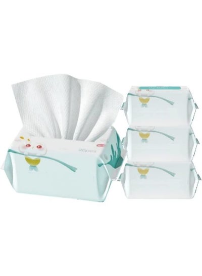 Buy Wet Baby Wipes, Gentle & Pure for Newborn's Sensitive Skin, Extra thick Soft Wipes in UAE