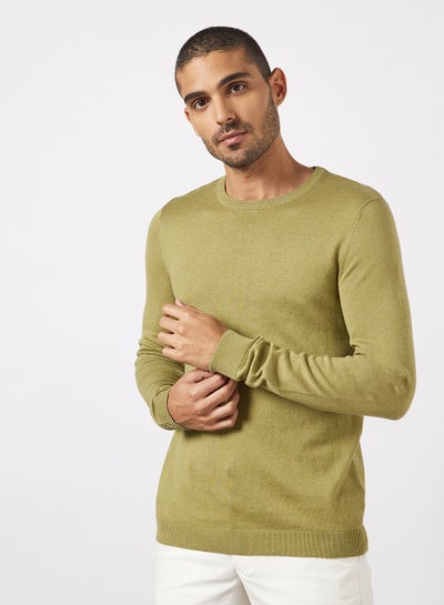 Buy Basic Long Sleeve Sweatshirt in UAE